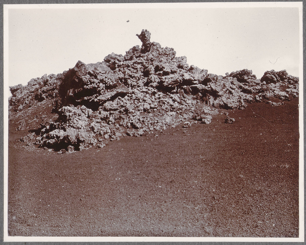 Hekla. The lava hand. Ajapaik