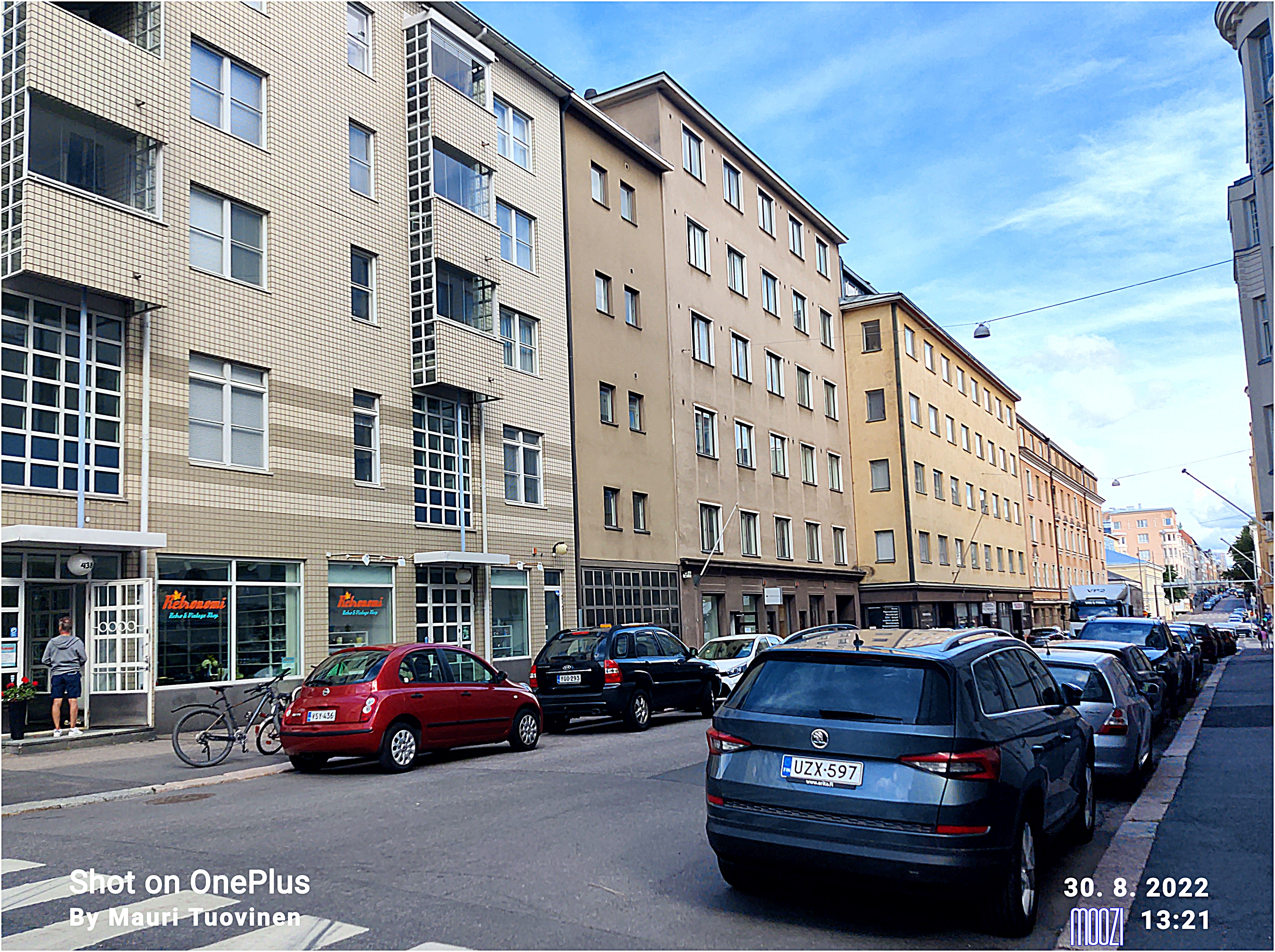 Antinkatu (= Lönnrotinkatu ) 43, 41, 39, 37. rephoto