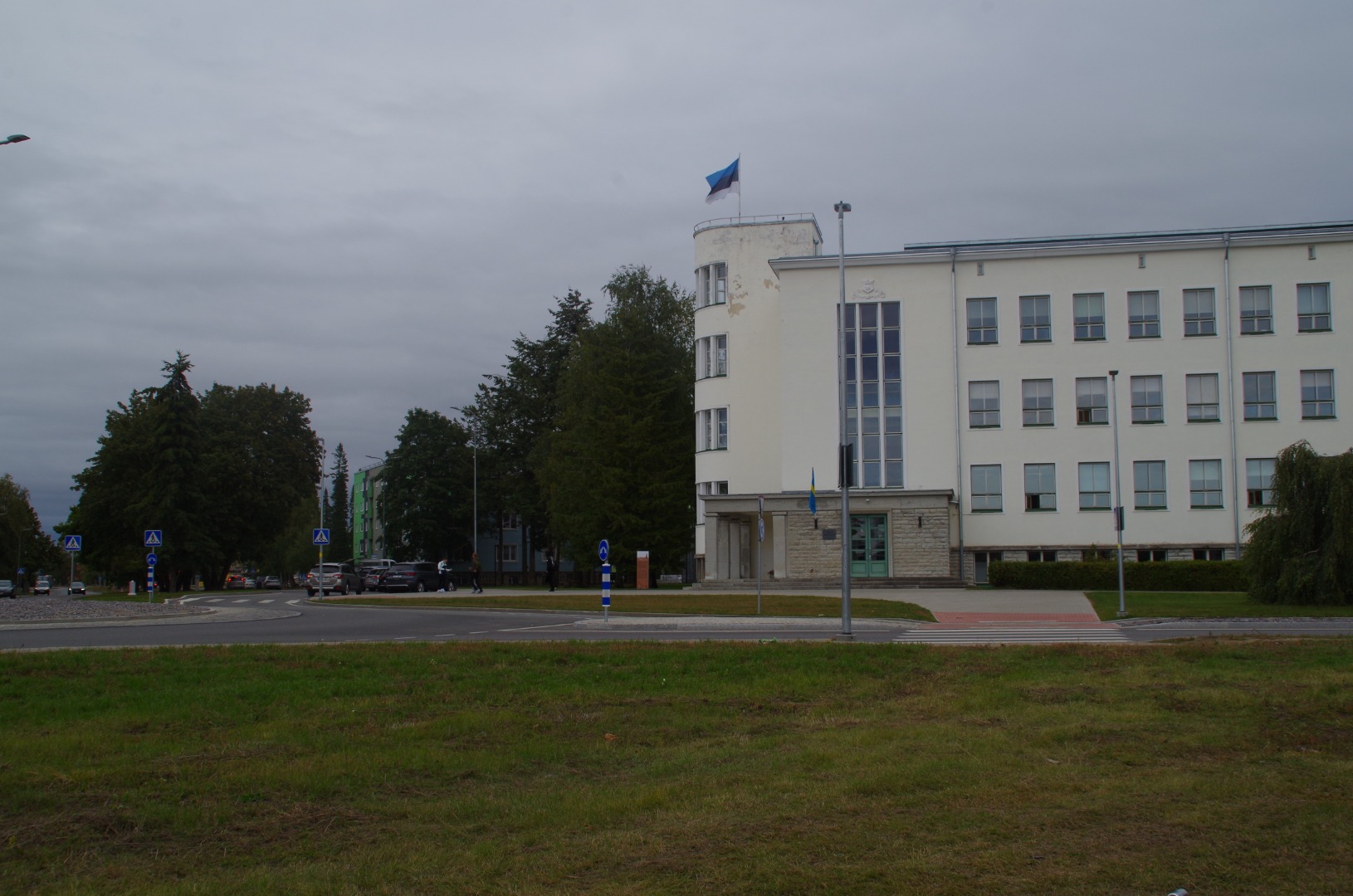 German-school-overall Rakvere - Rakvere saksa eragümnaasiumi hoone rephoto