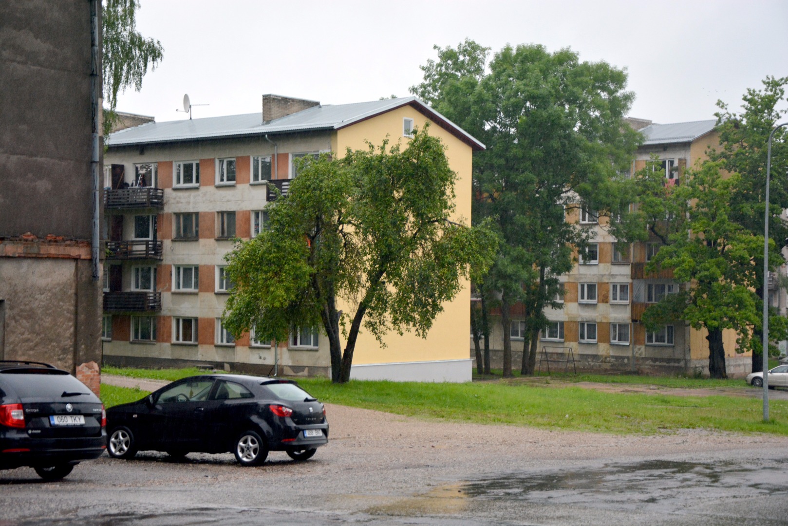 Soviet tn 1a façade of house to be dismantled rephoto