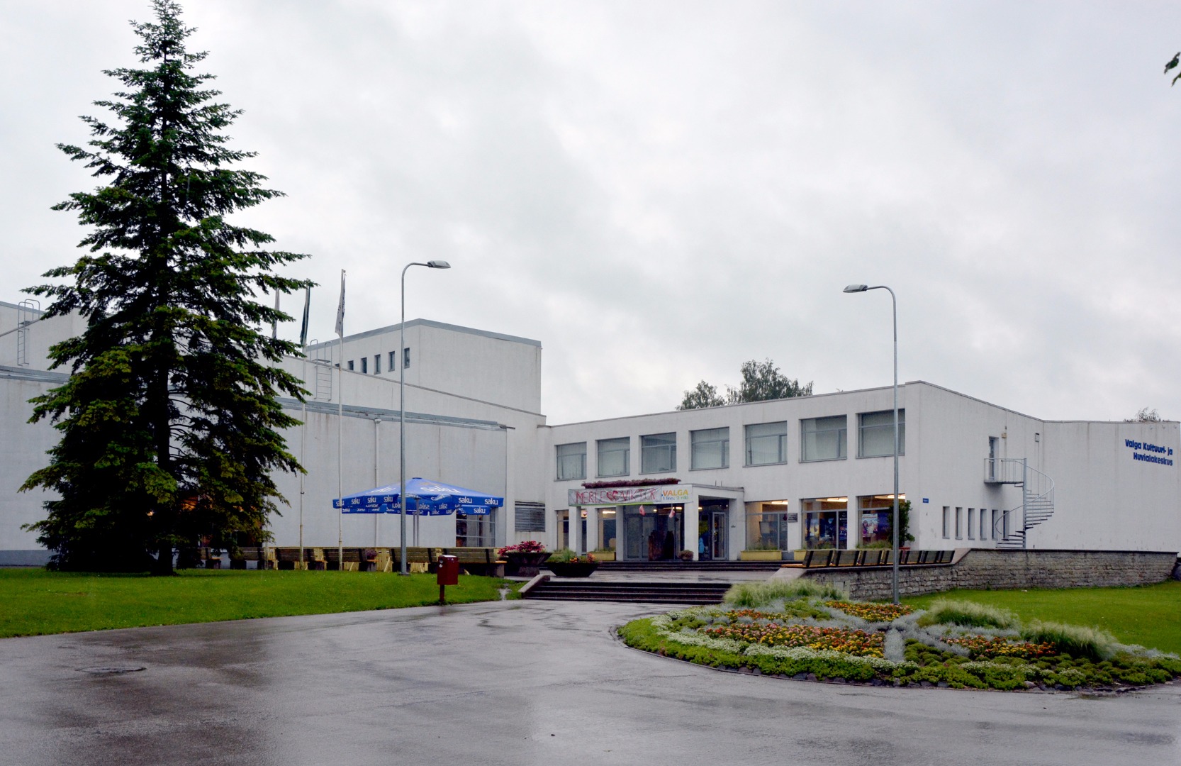 Valga Culture House, view. Architects Mart Port, Allan Murdmaa, Silvi Luik rephoto