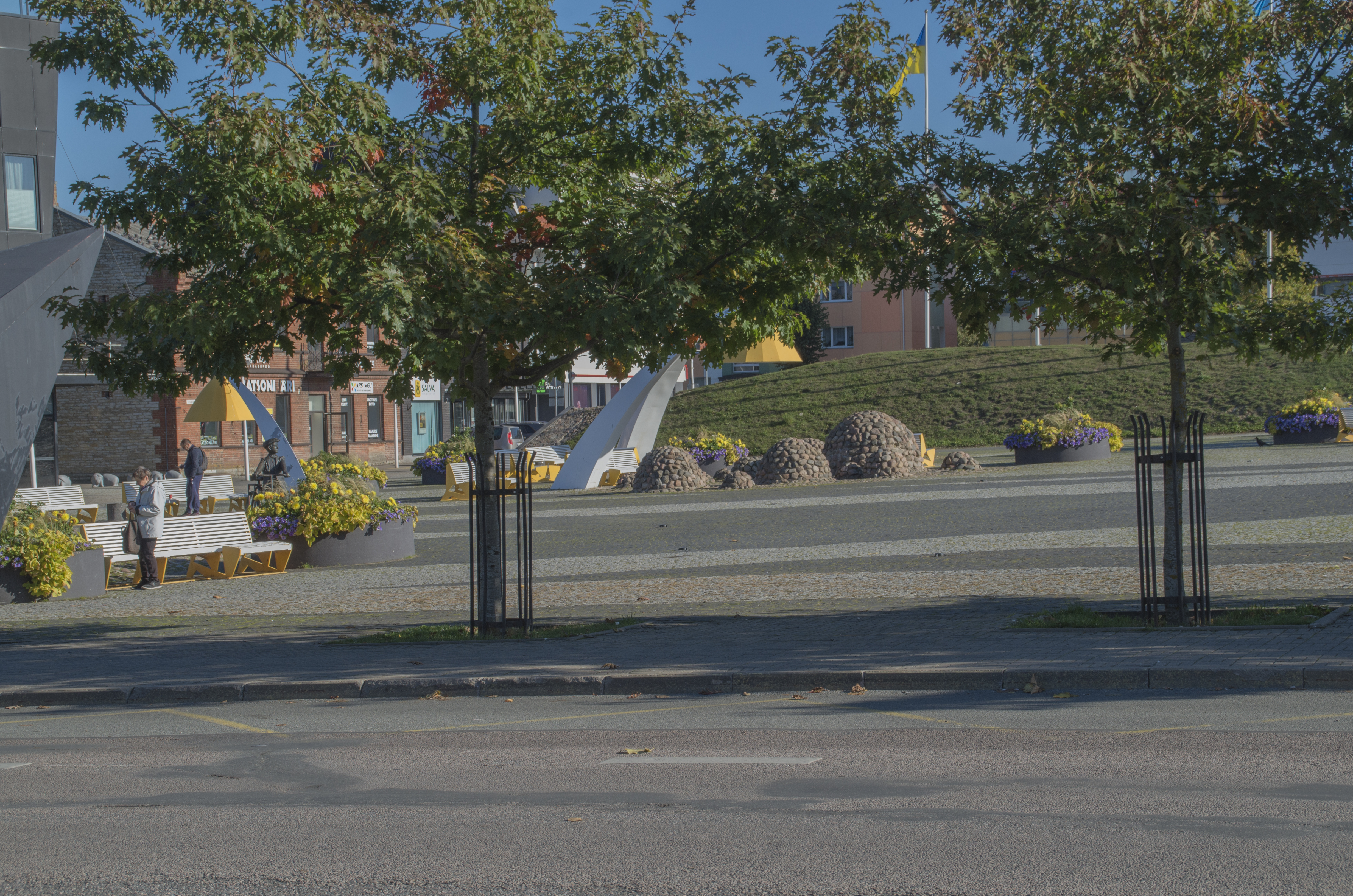 Rakvere. SSOR aastapäeva paraad Turu platsil rephoto