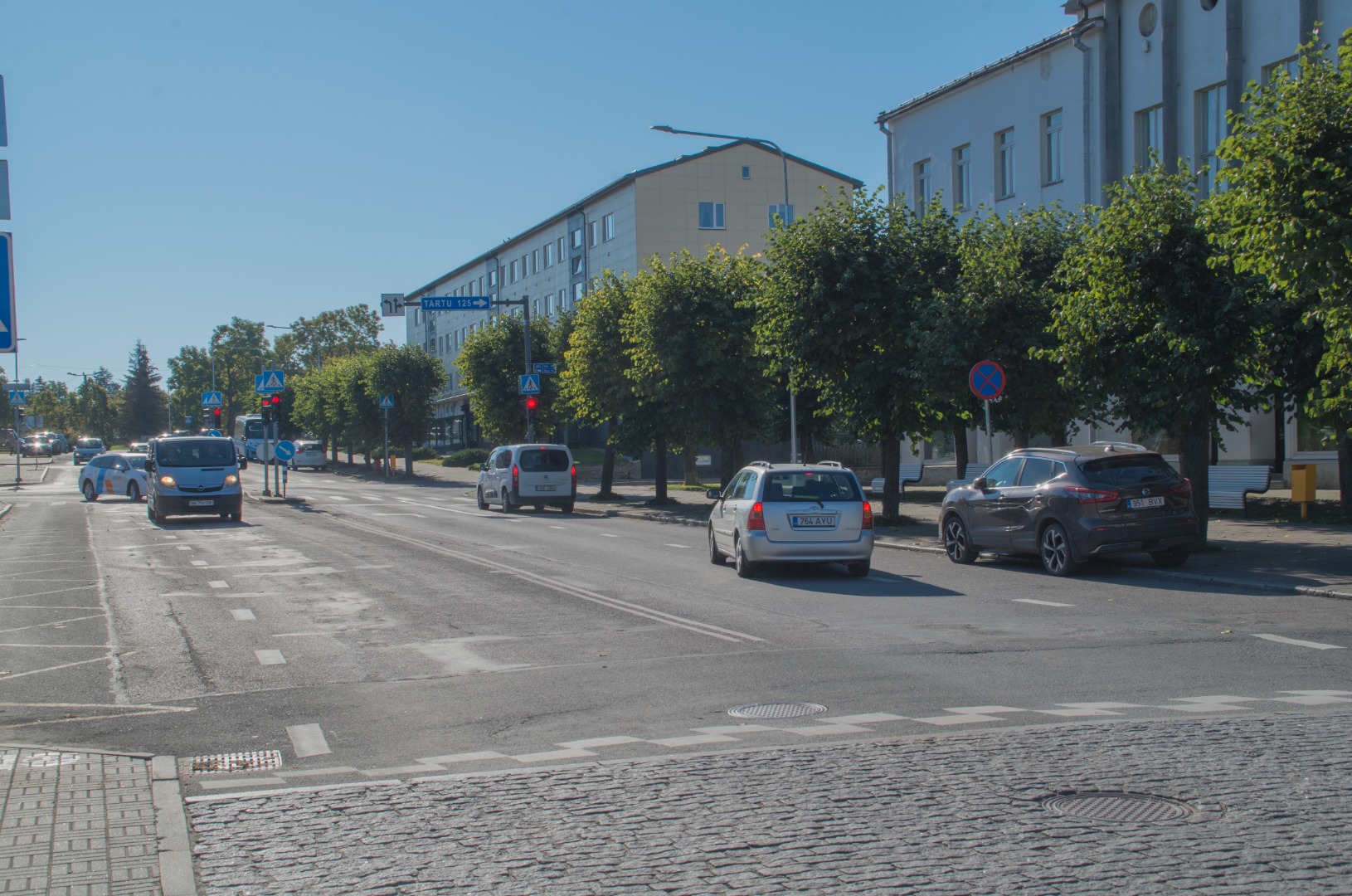 Rakvere. Oktoobrirevolutsiooni aastapäeva paraad Turu platsil rephoto