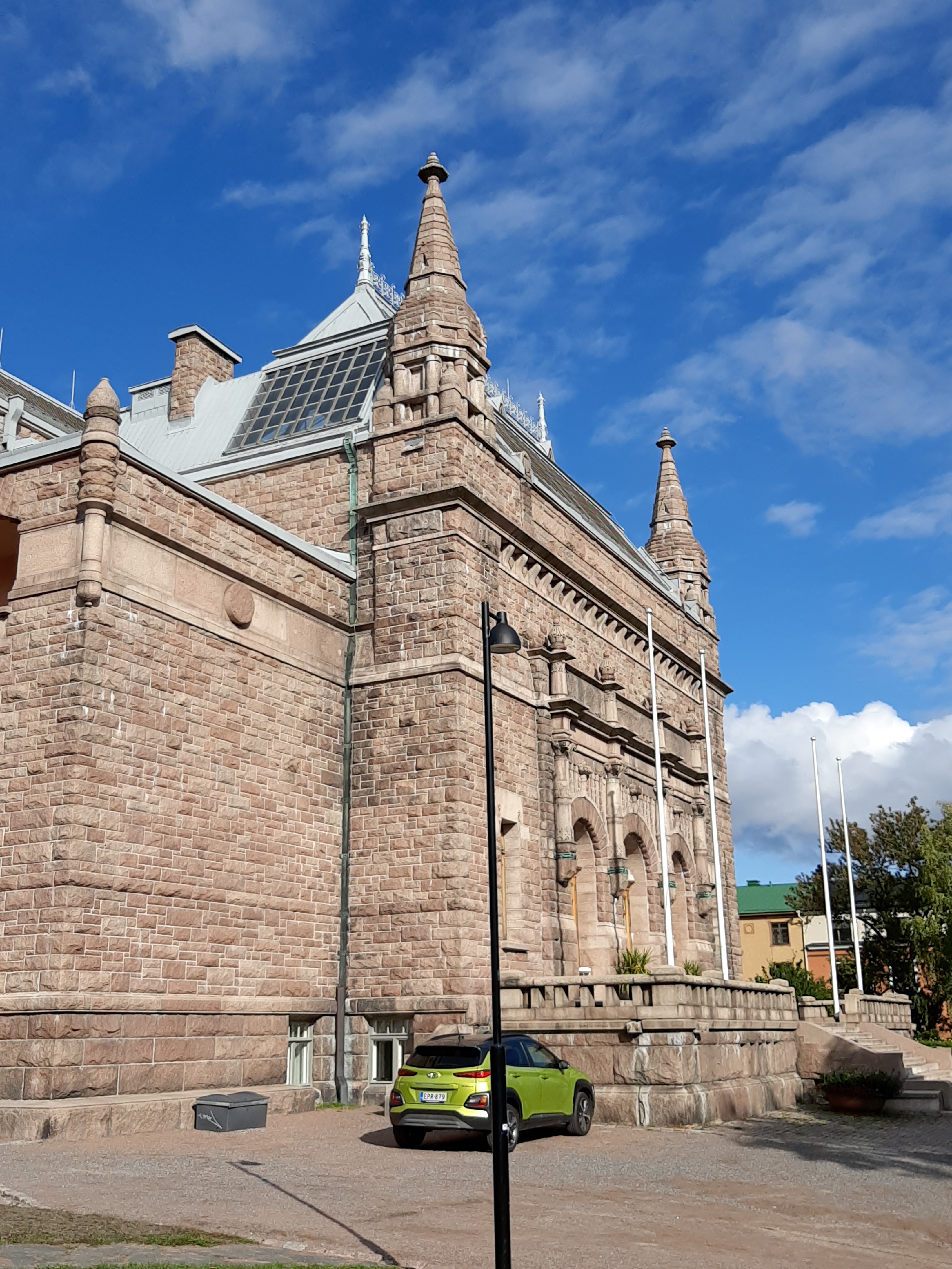 Turun taidemuseo; arkkitehtuurikuva; ulkokuva rephoto
