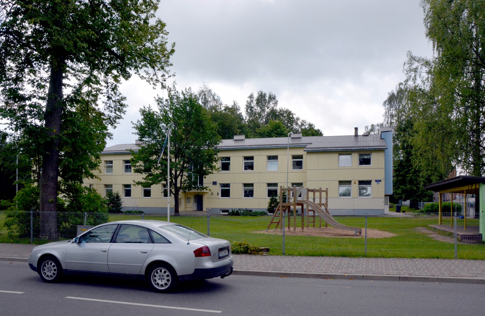 Valga. Vaade Issidori kirikule rephoto