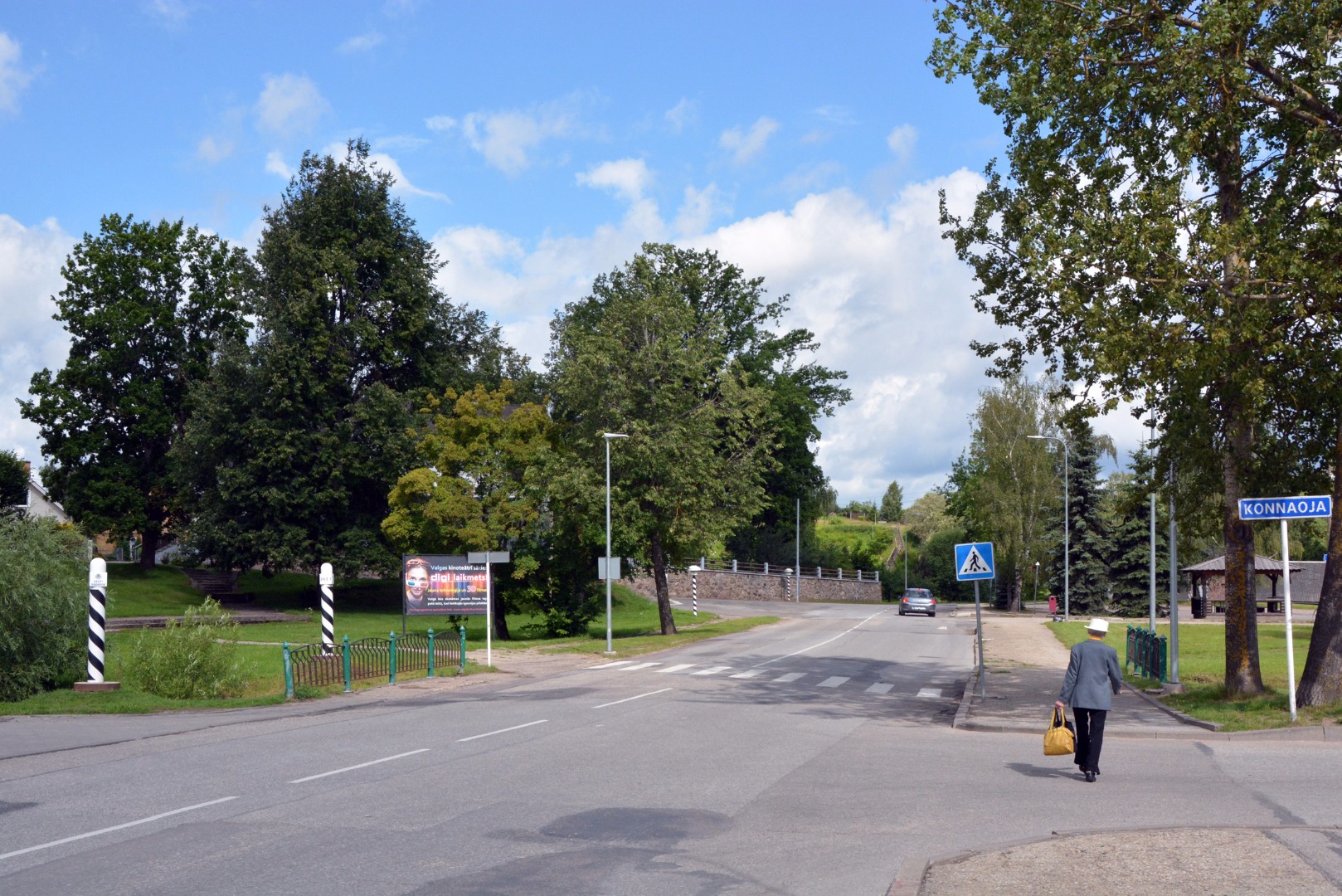 Valga. Border with Rams' mill rephoto
