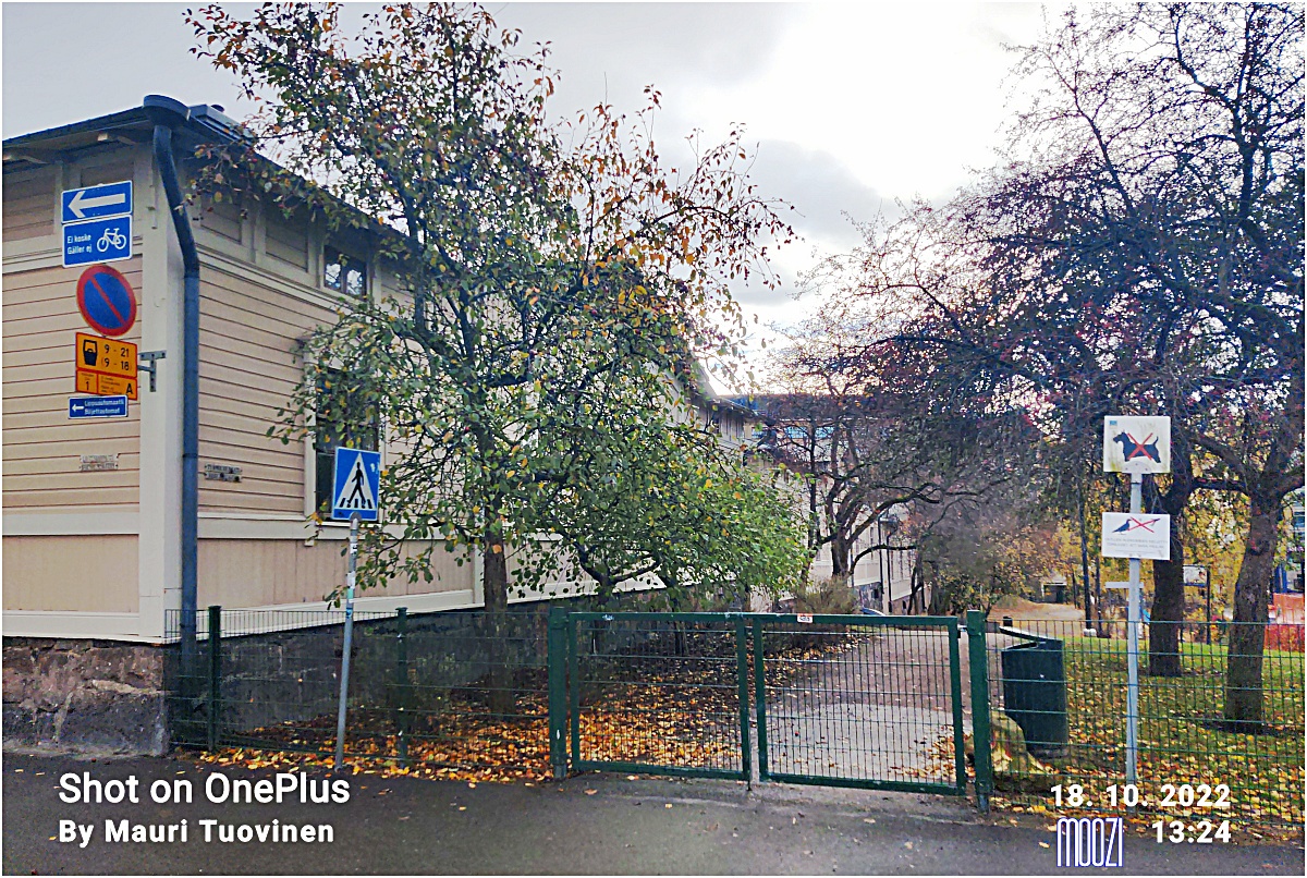 Ruoholahden villat, Lastenkodinkadun ja Porkkalankadun välissä. rephoto