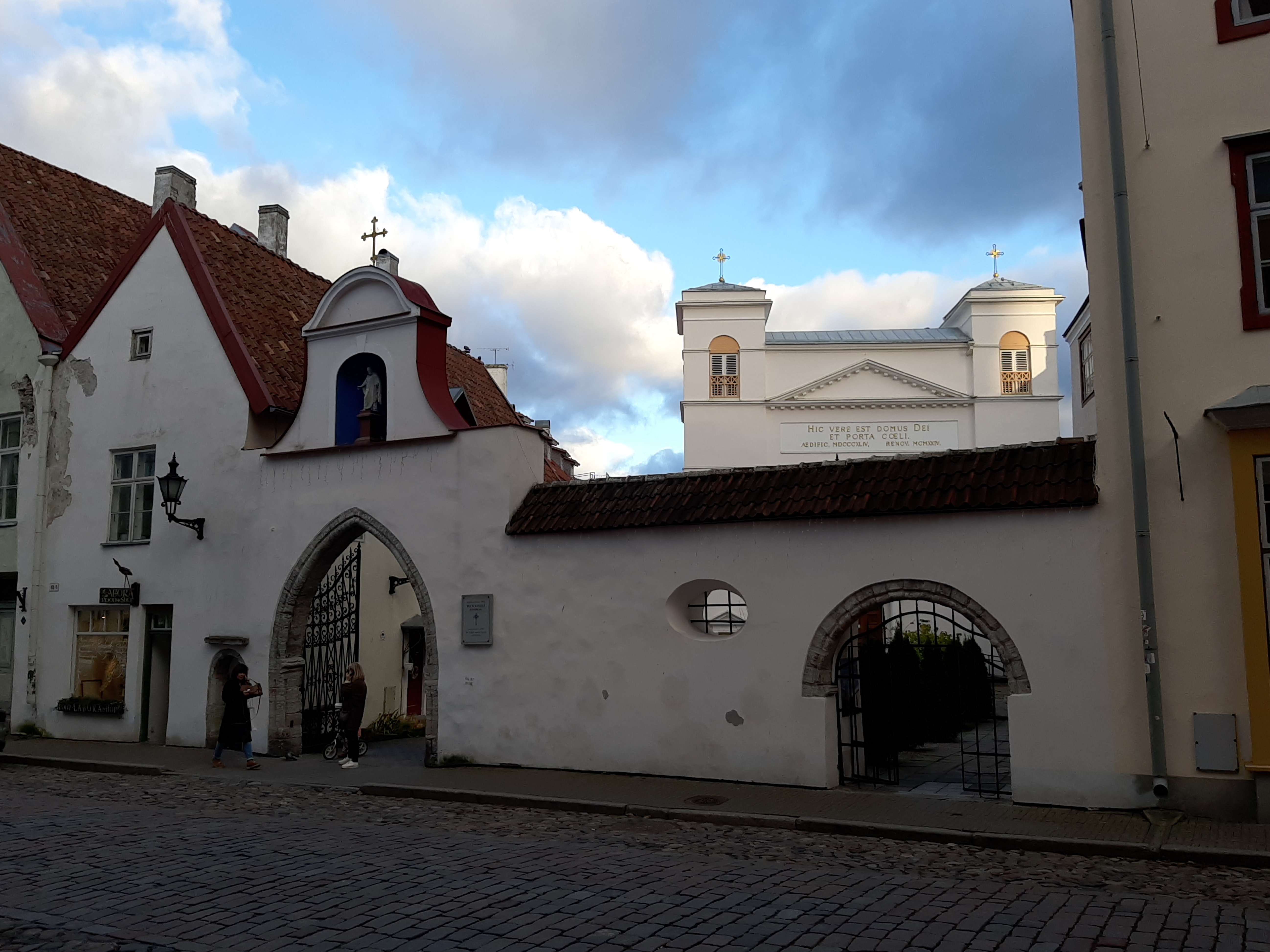 Tallinn, Holy Catarina monastery of the Dominicans. rephoto