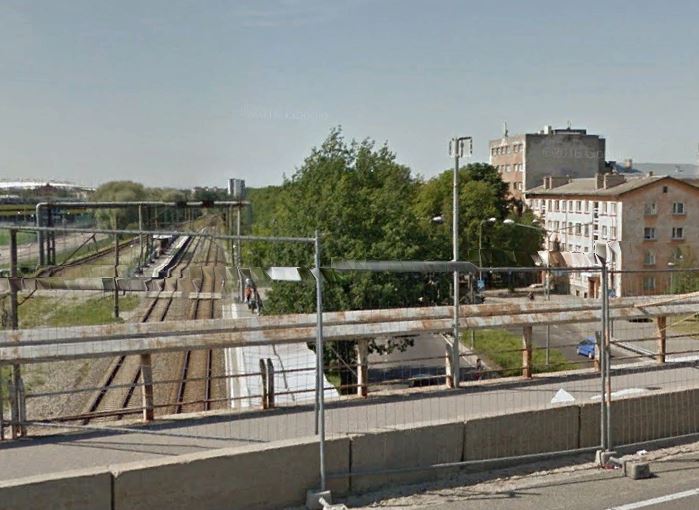 Kitseküla elektrirongipeatuse ehitus rephoto