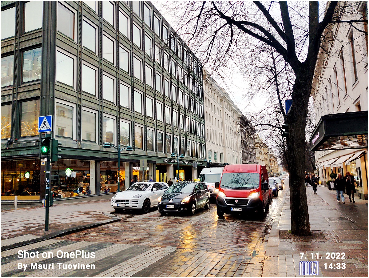 Pohjoinen Esplanaadikatu (Pohjoisesplanadi) 41, 39, 37, 35 rephoto