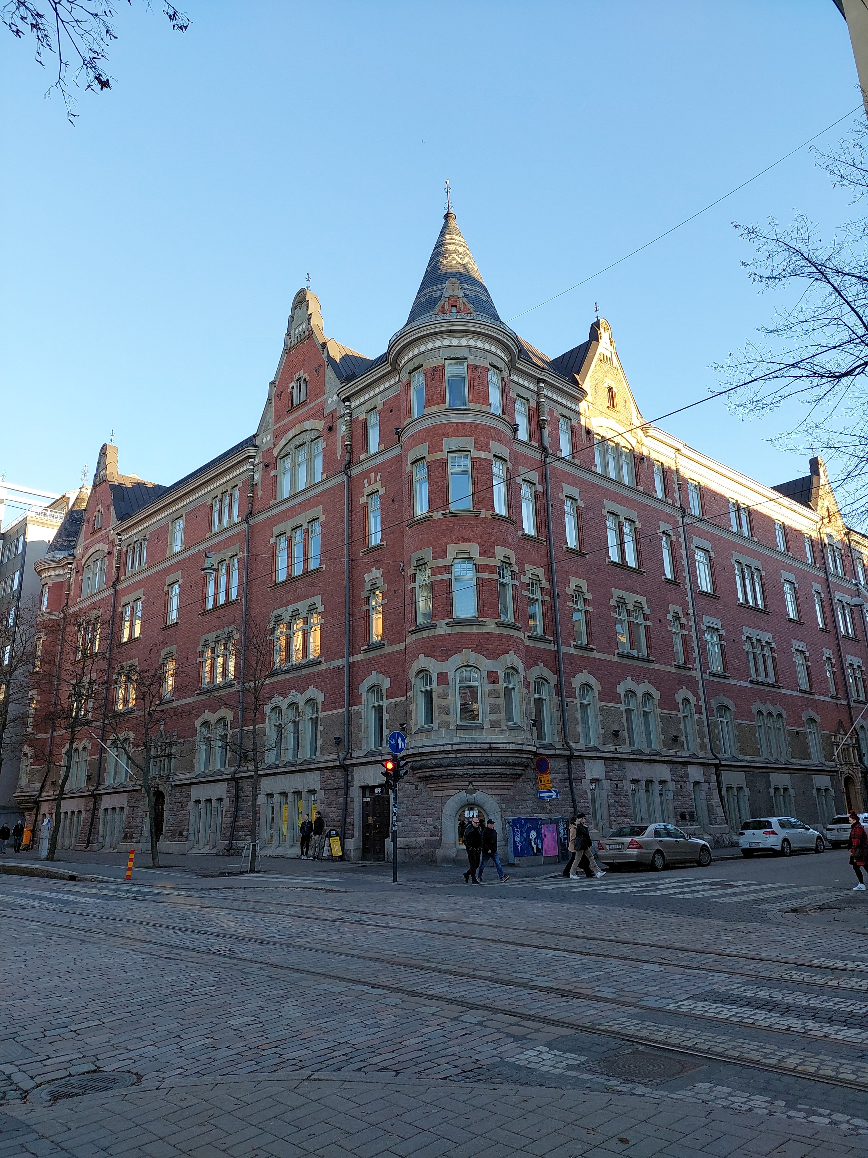 Bulevardi 30.  -  Albertinkatu 23. Arkkitehti Karl Hårdh af Segerstad. rephoto
