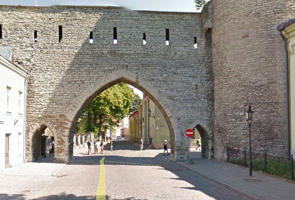 Fotopostkaart. Tallinna vaade. Nooruse (Suur-Kloostri) tänav. 1960. Foto: E. Fridrihsons rephoto