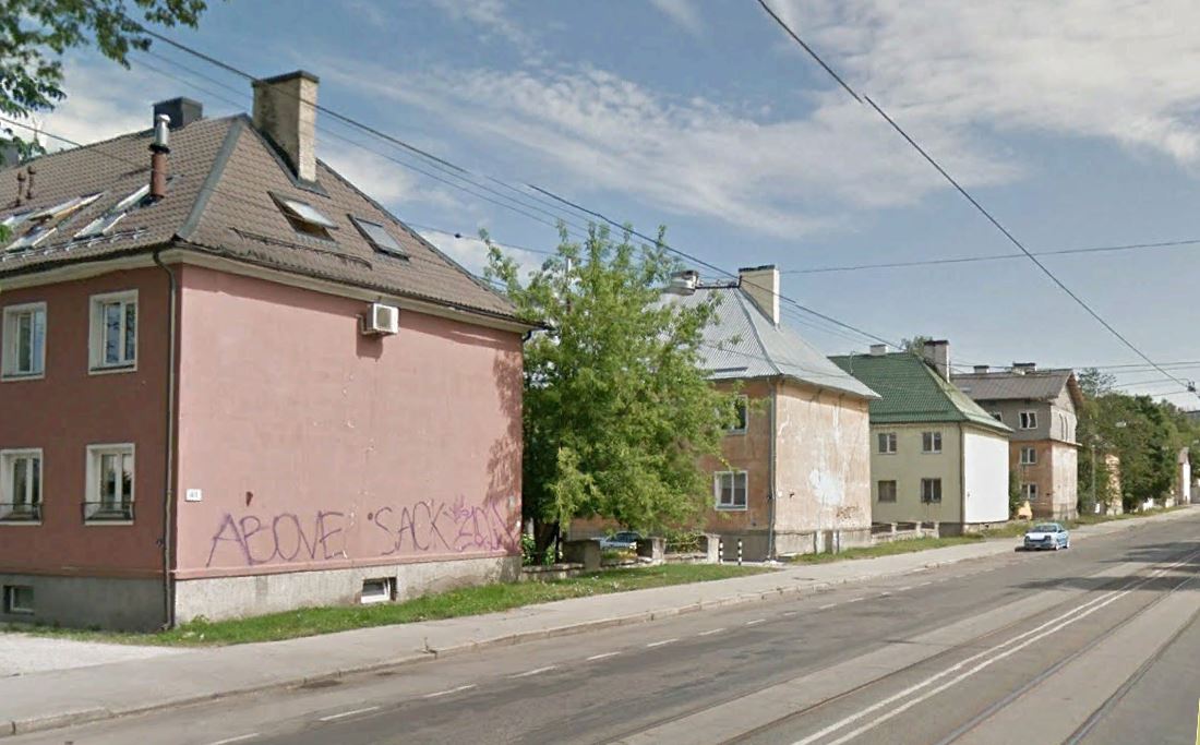 Majaka tn tööliselamud Tallinnas, ehitusaegne vaade rephoto