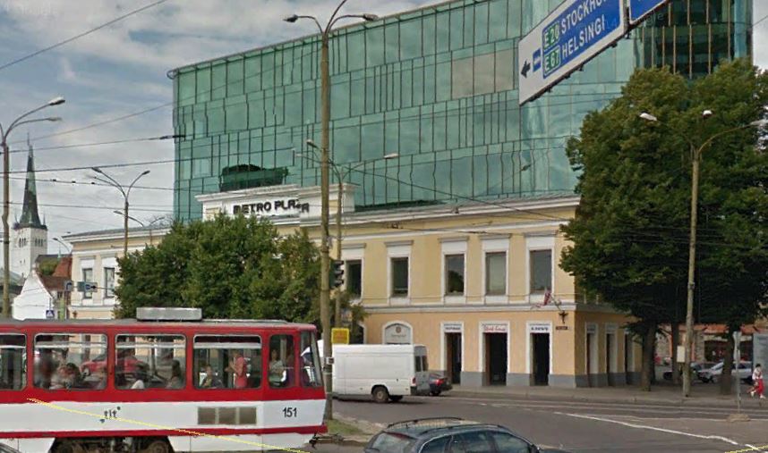 Tallinn, vene turu kabel ja Aleksandri Gümnaasium 1909 rephoto
