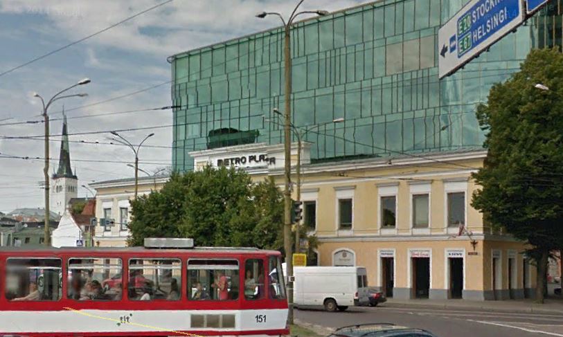 Tallinn, vene turu kabel ja Aleksandri Gümnaasium 1909 rephoto