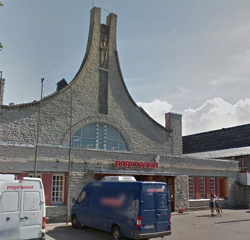 Lutheri vineeri- ja mööblivabrik. rephoto