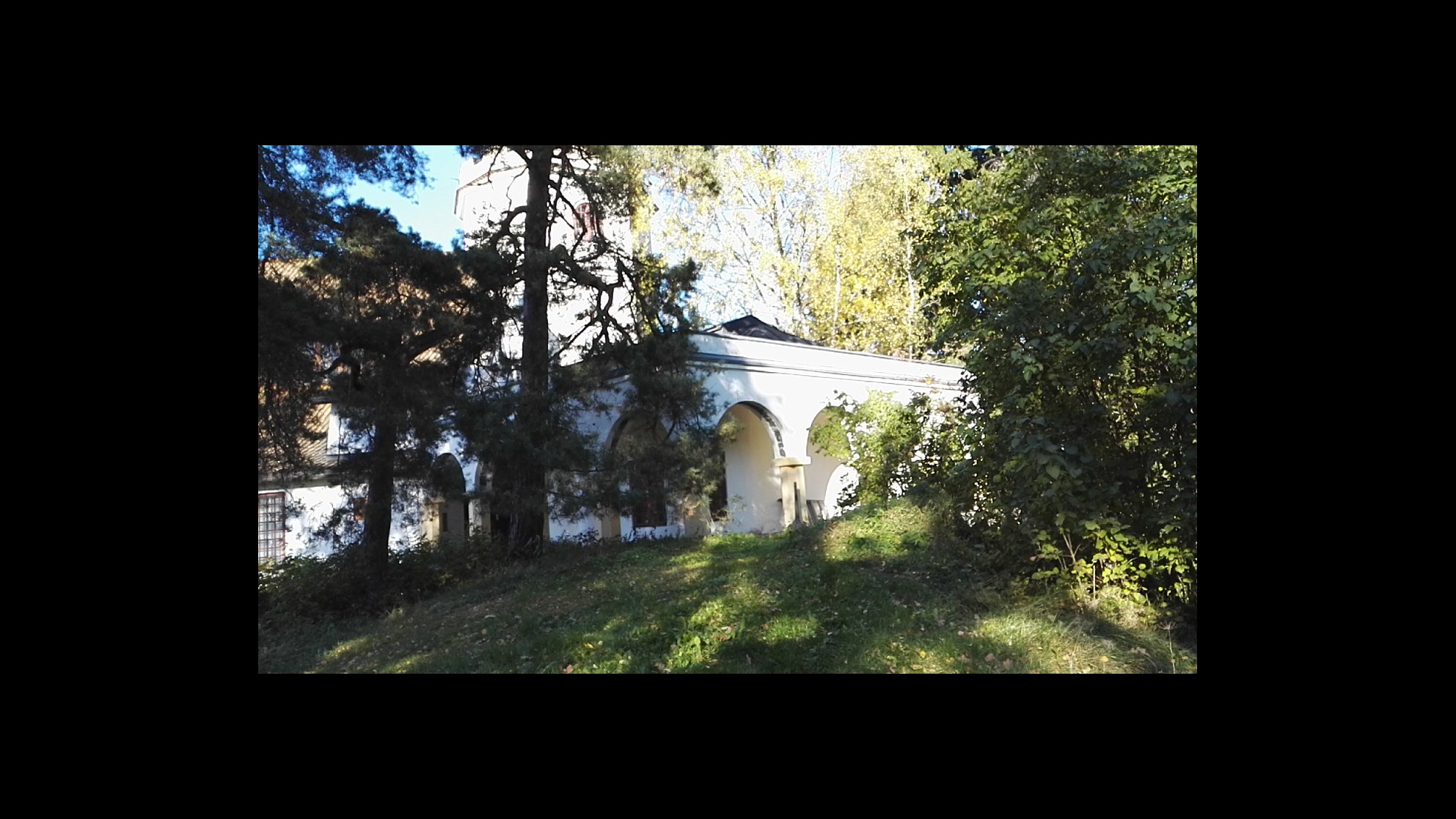 Akseli Gallen-Kallela's atelier house and its tower from east. rephoto