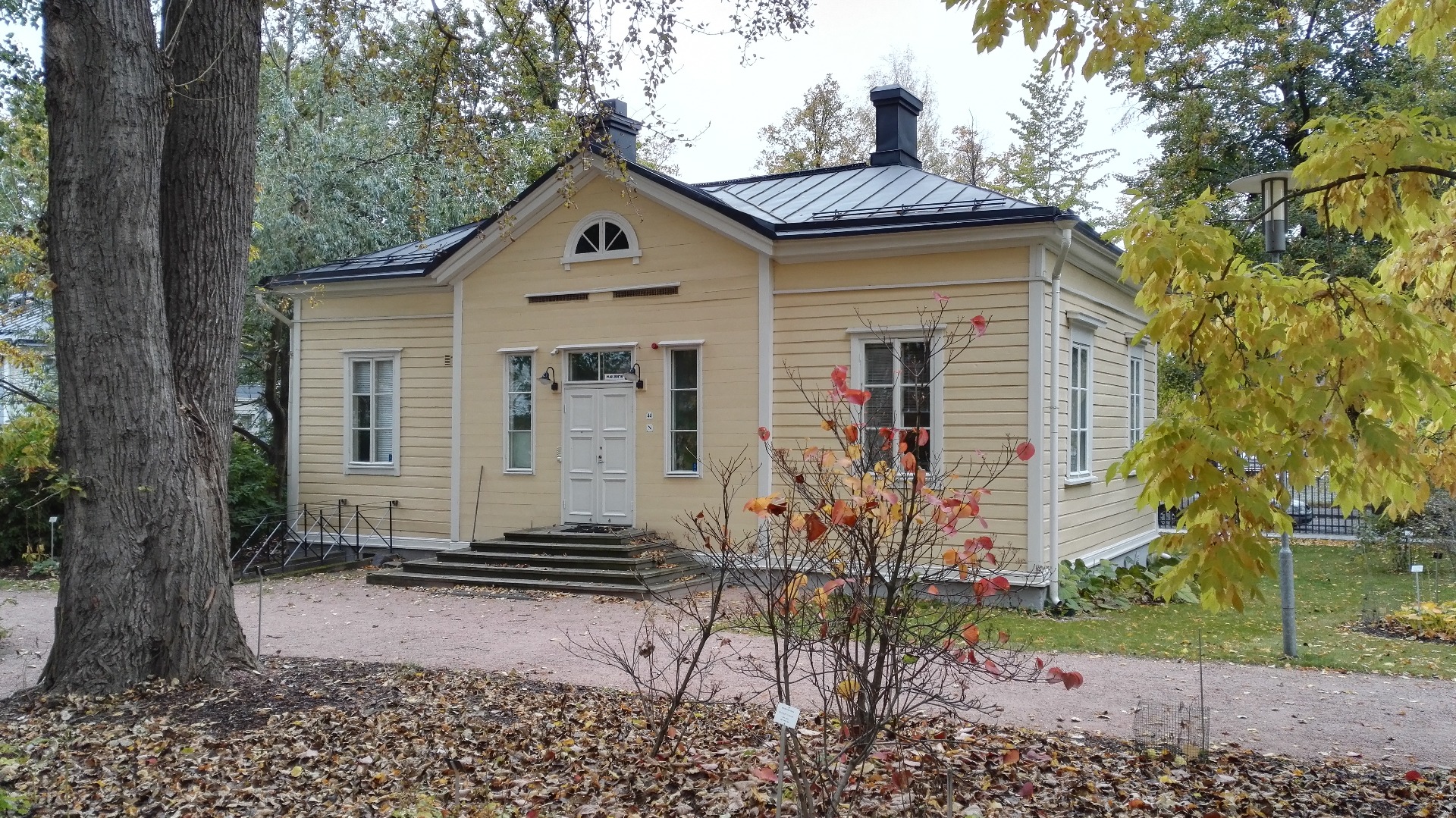 Kaisaniemi, Yliopiston kasvitieteellinen puutarha. rephoto