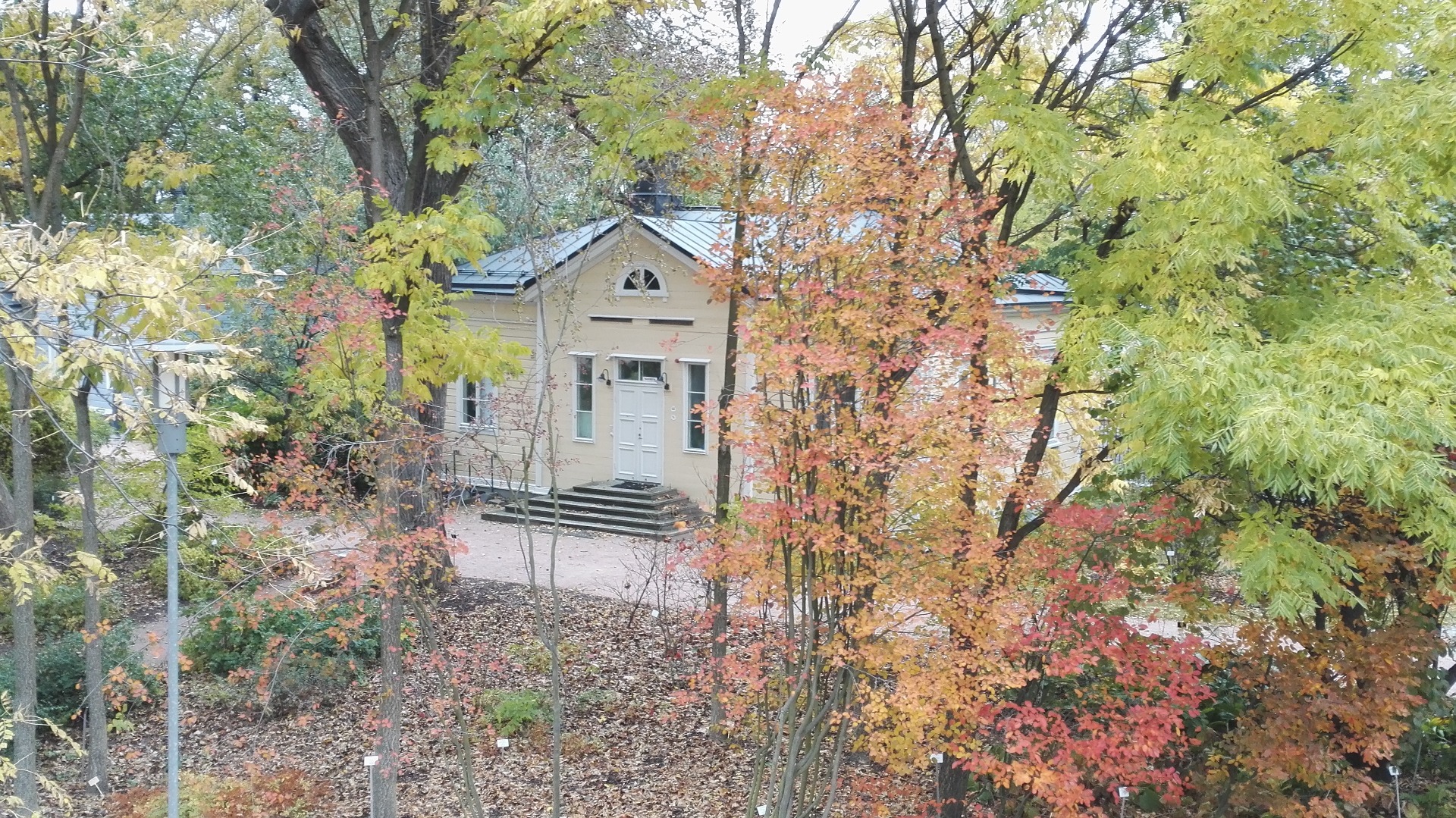 Kaisaniemi, Yliopiston kasvitieteellinen puutarha. rephoto