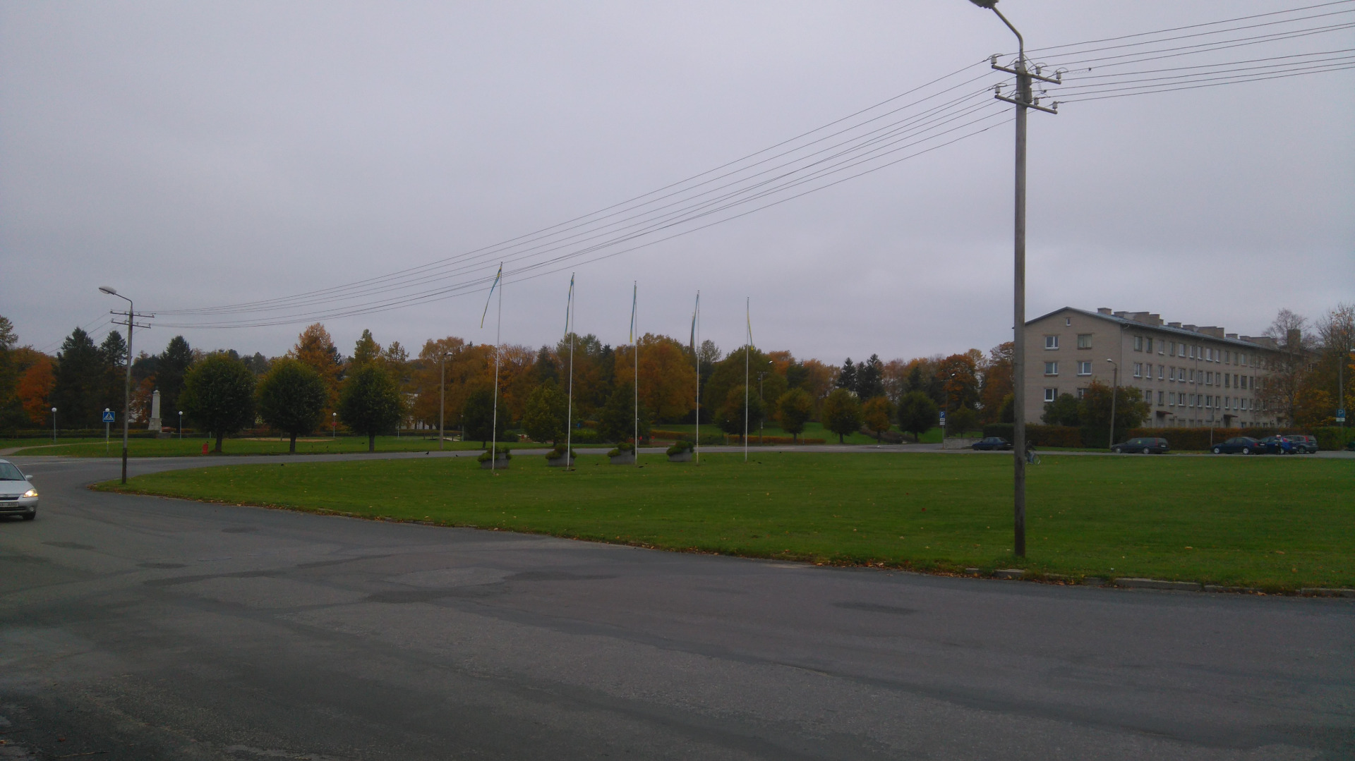 Rakvere, vaade linnale ja linnusele rephoto
