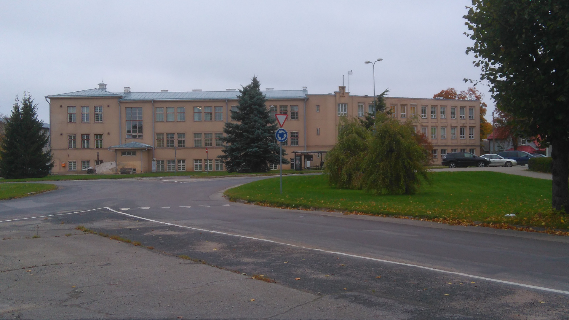 Rakvere German Private Gymnasium Building rephoto