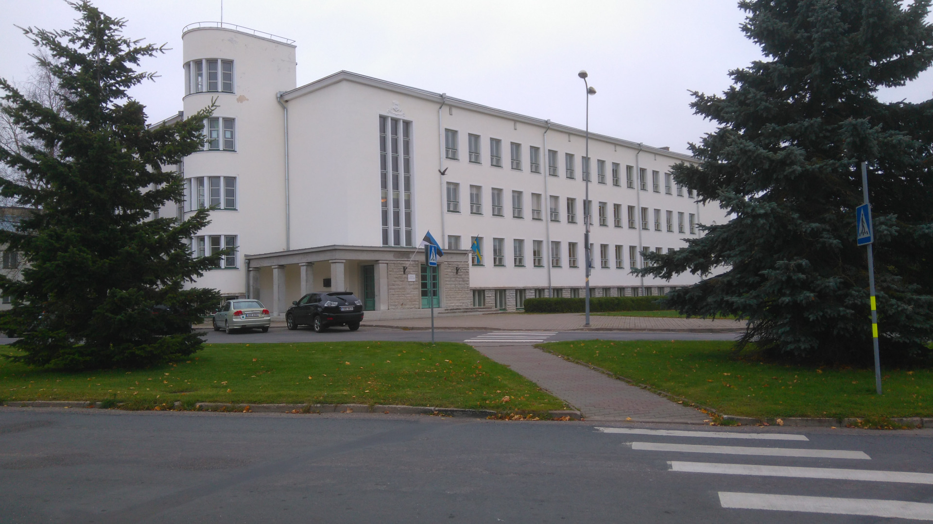 Rakvere Joint Gymnasium Building rephoto