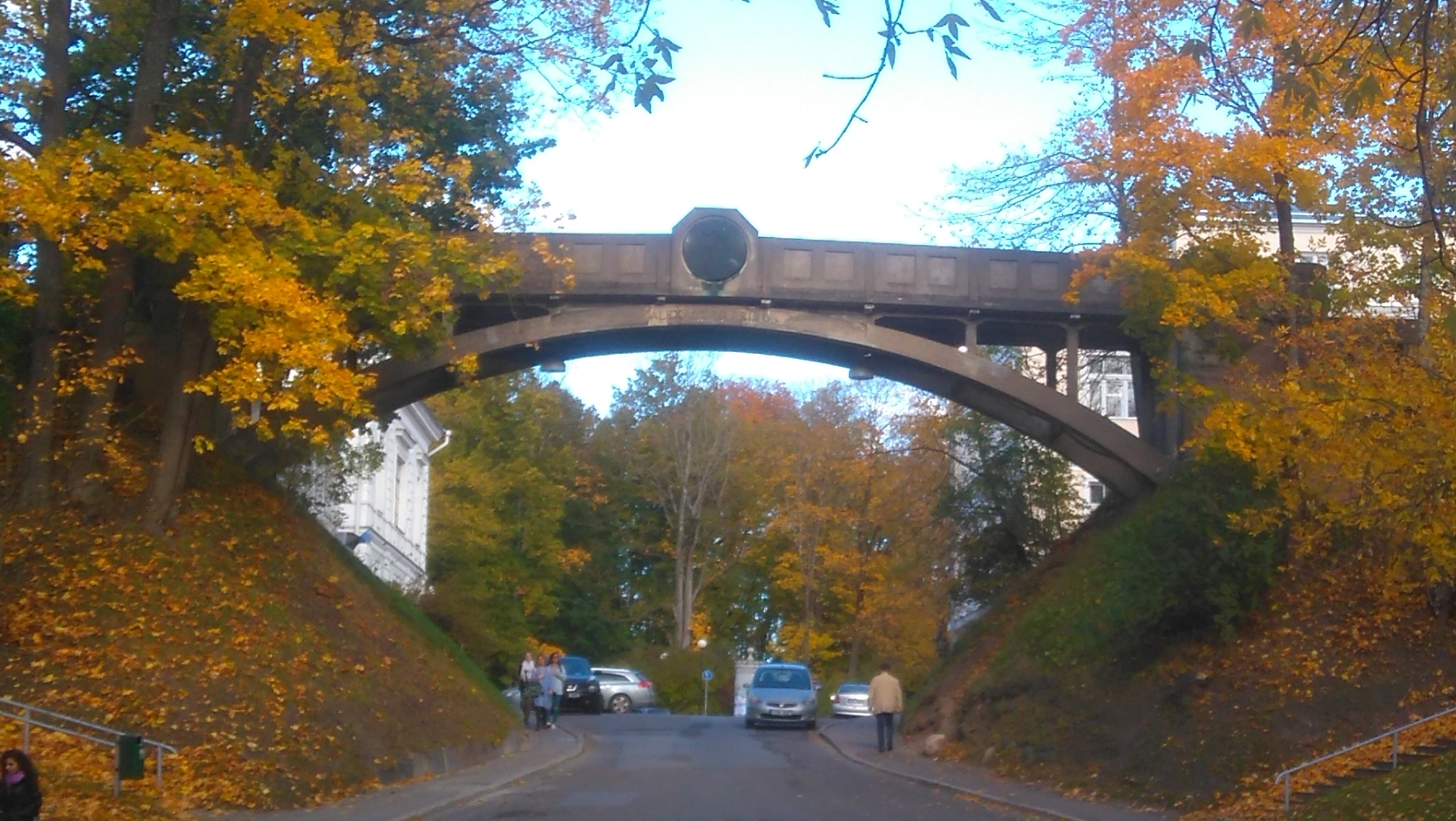 Tartu Estonia : Dead bridge = Diablaponto rephoto