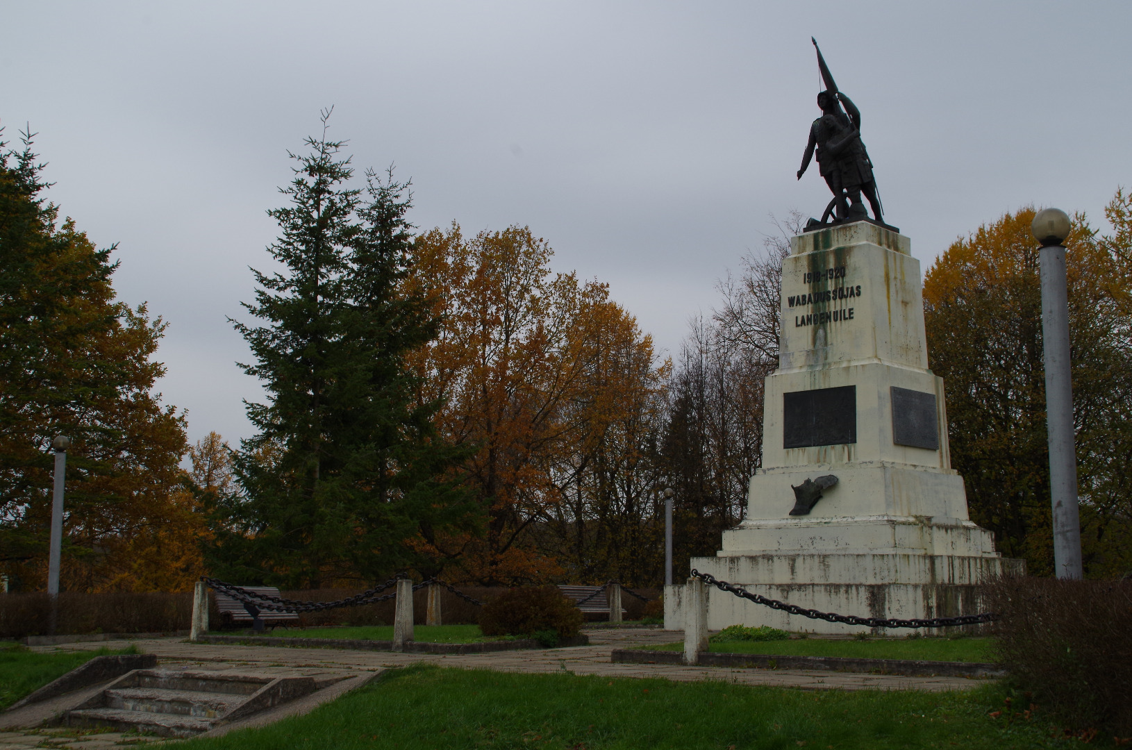 Vabadussõja monumendi avamine Rakveres rephoto
