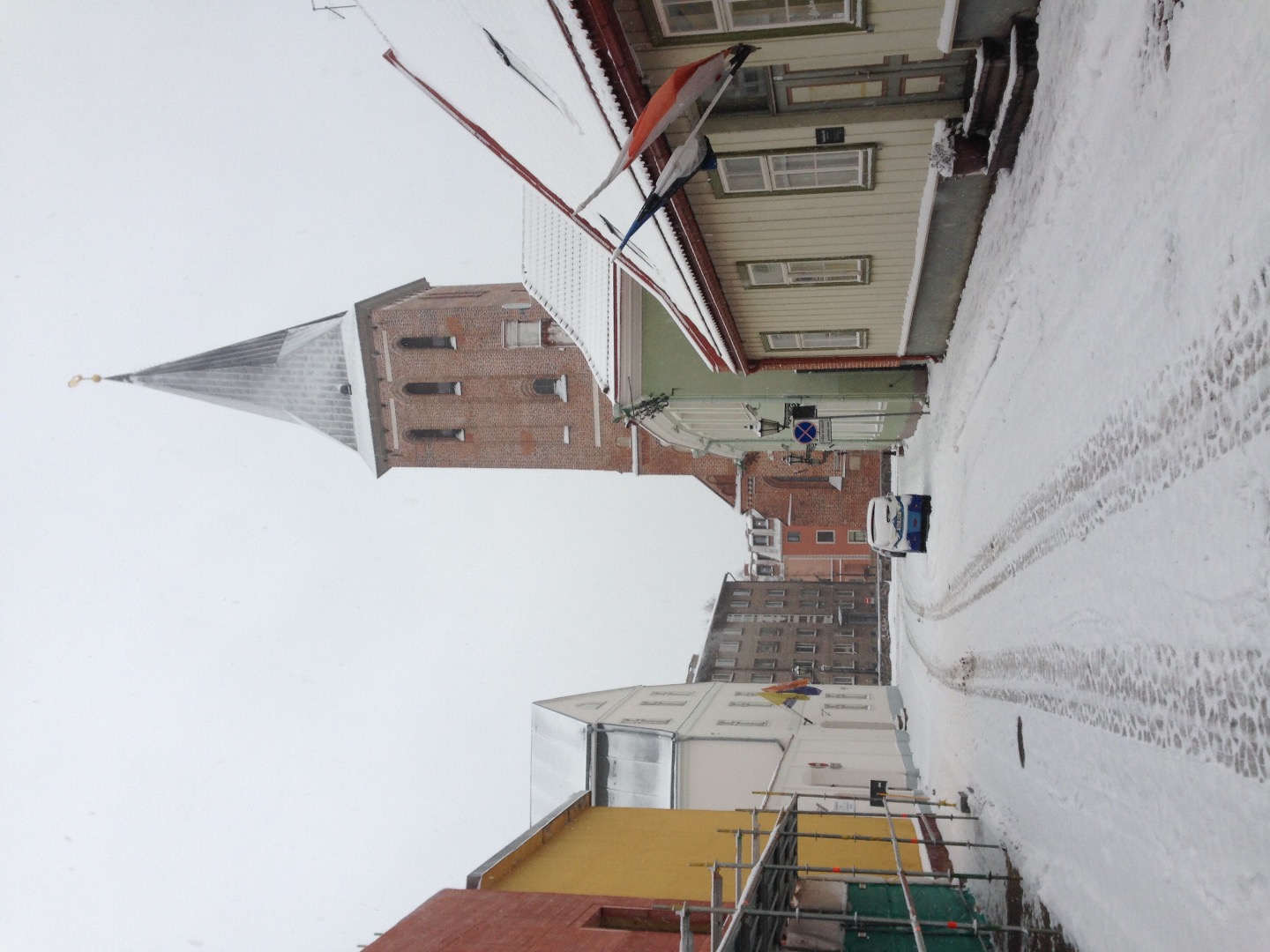 Tartu Jaani Church and Jaani Street rephoto