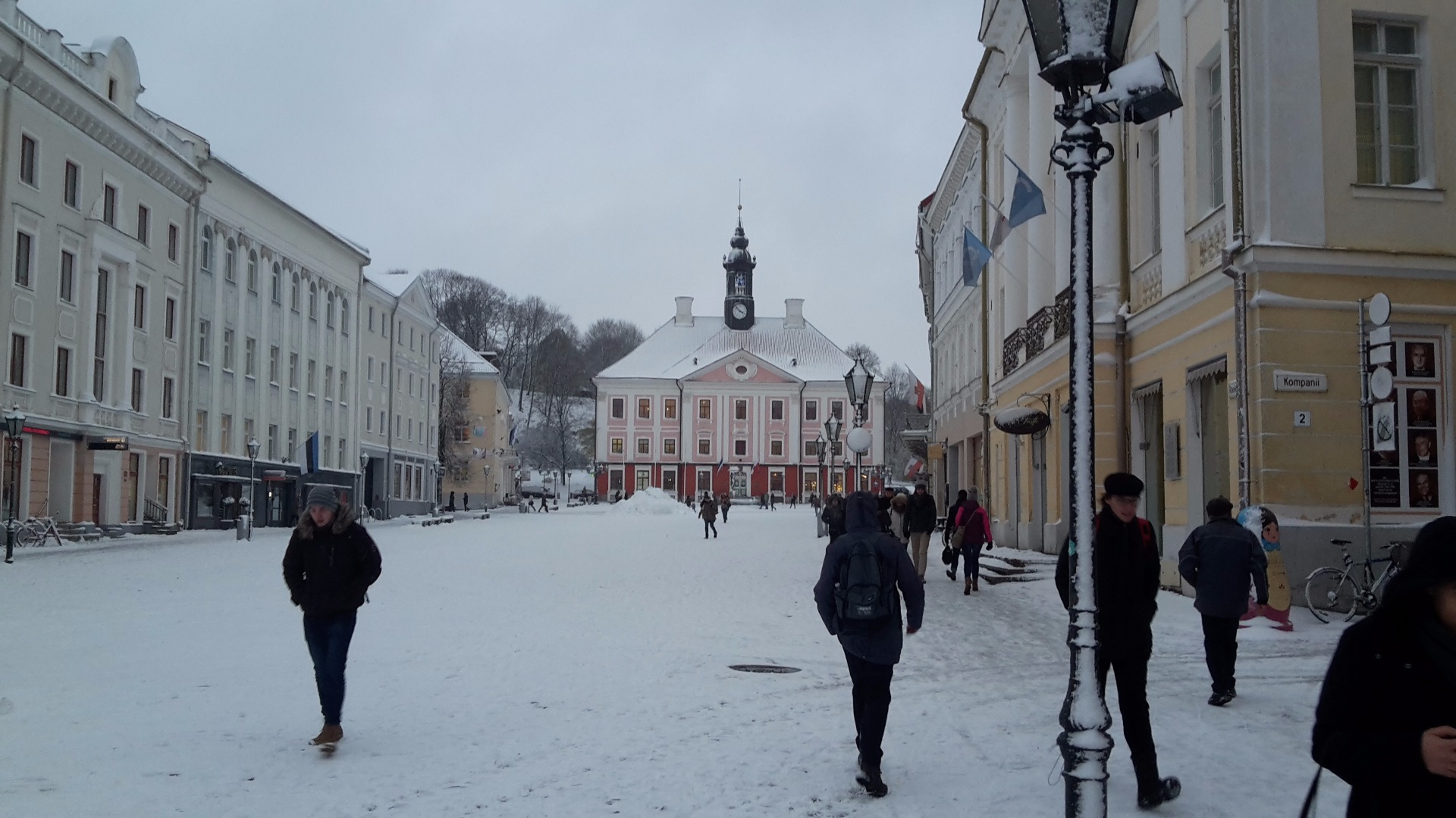The demonstration in Tartu in the memory of those who have fallen in the Revolution in St Petersburg 03.1917 rephoto