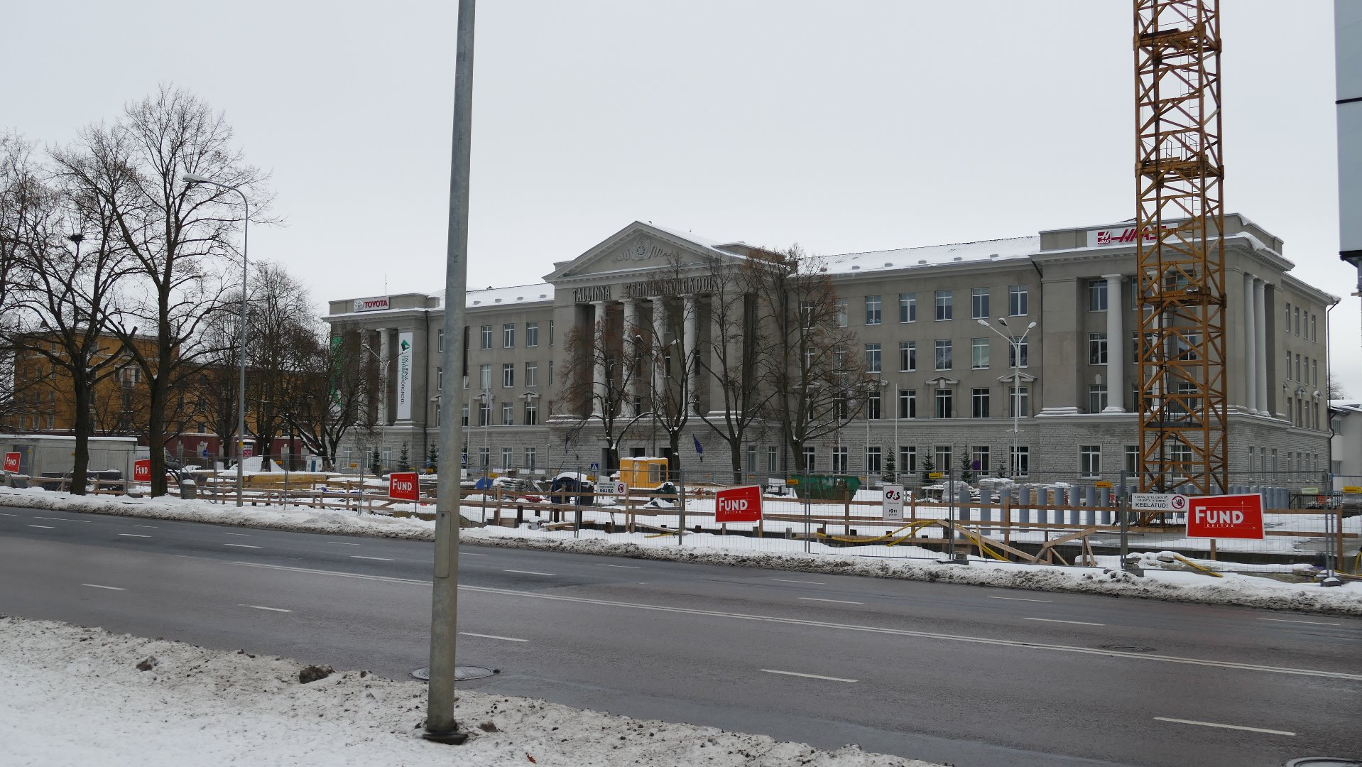 Mäetehnikum, hilisem Tallinna Kõrgem Tehnikum viimistlusjärgus rephoto