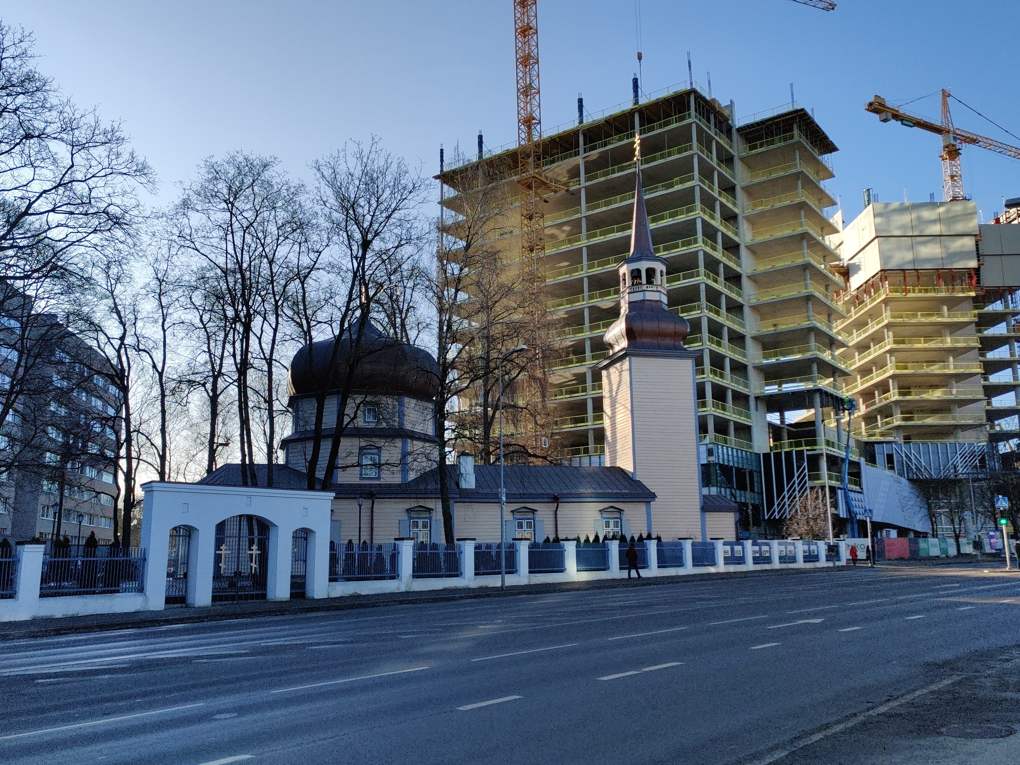 Church of the birth of the mother of God (Casan’s Holy Constellation) in Tallinn rephoto
