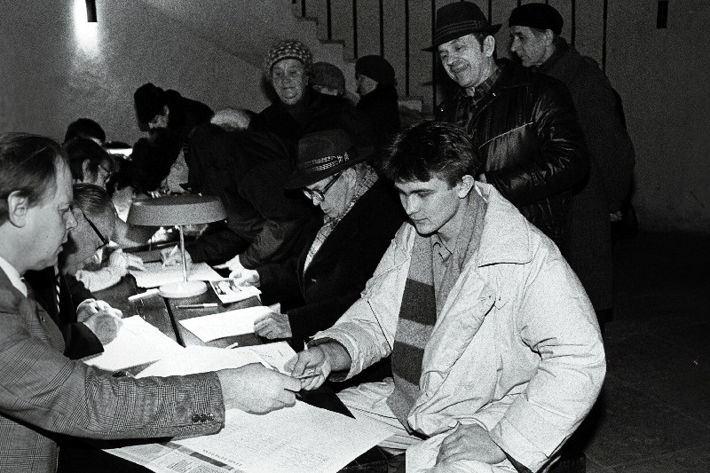 Eesti Kongressi valimised, valimisjaoskond.