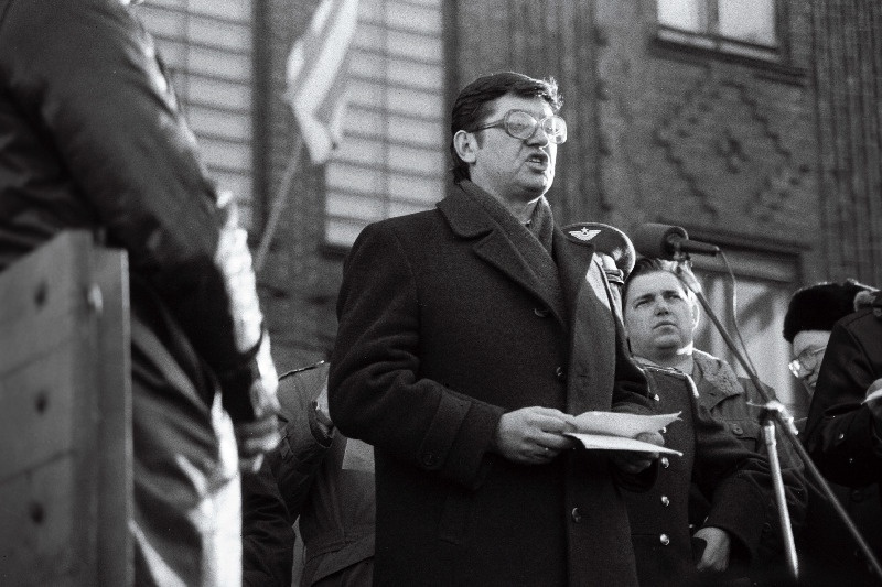 Intrite miiting, kõneleb I. Šepelevits.