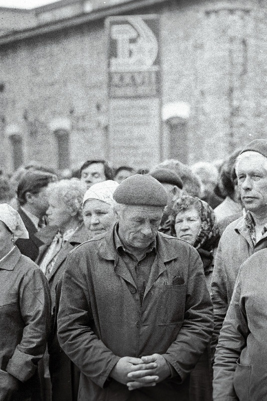 Streik 22. mail tehases "Dvigatel".