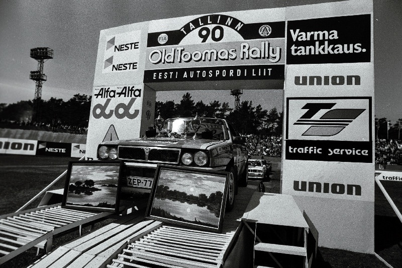 Old Toomas Rally, võiduauto.