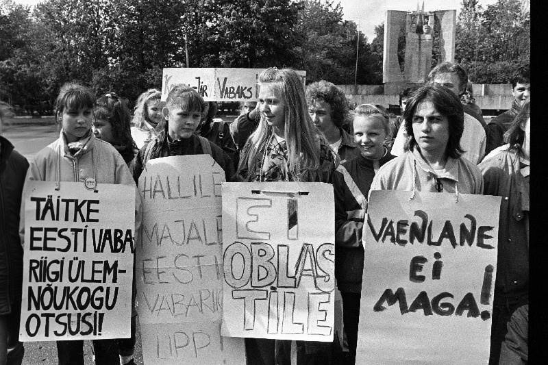 Föderalistide kongress Kohtla-Järvel.