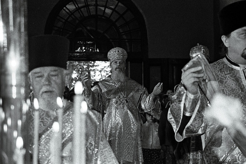 Aleksius II Kuremäel Pühtitsa kloostris.