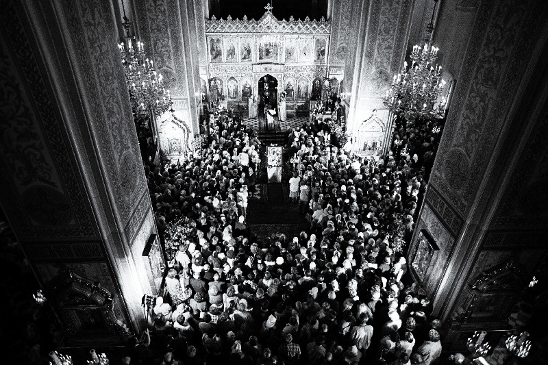 Liturgiat Aleksander Nevski katedraalis viib läbi Aleksius II.
