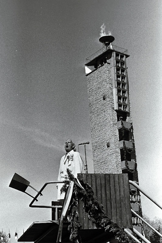 XXI üldlaulupidu. Kõne tornist.