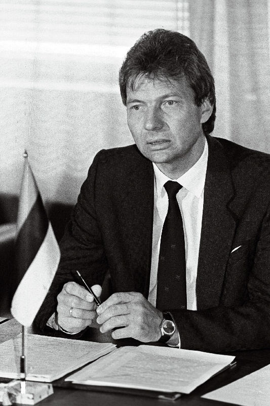 Riigiminister Uno Veering (portree).