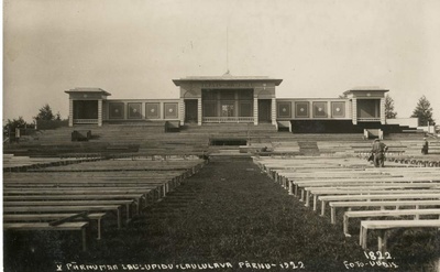 Foto. Pärnu laululava 1922. a.  duplicate photo