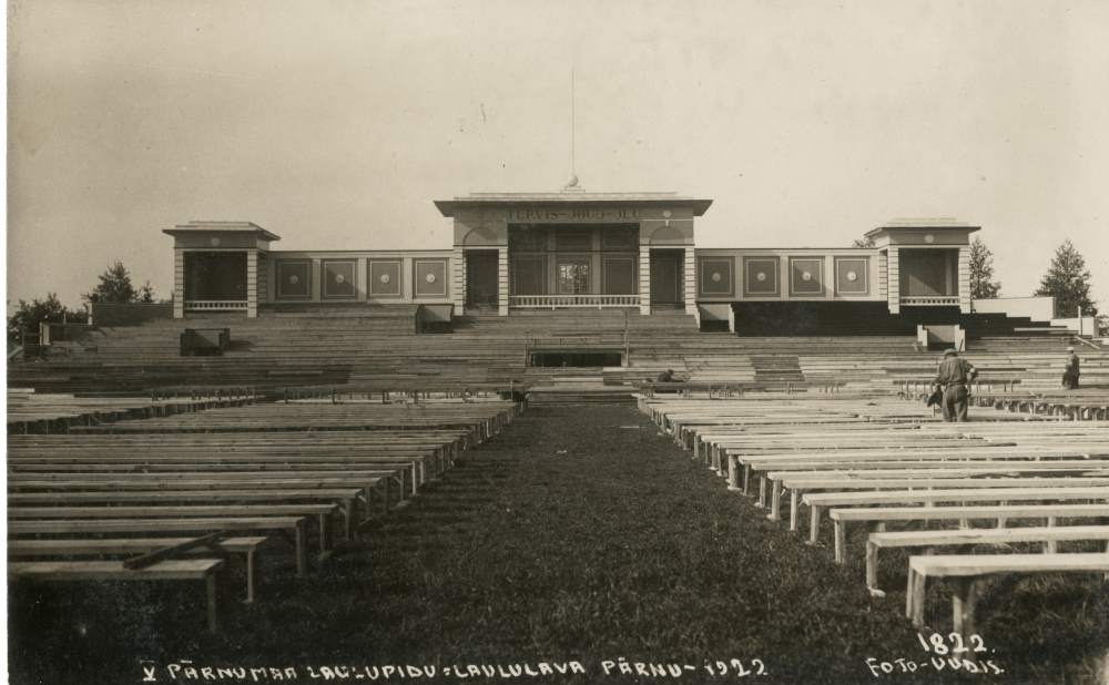 Foto. Pärnu laululava 1922. a.