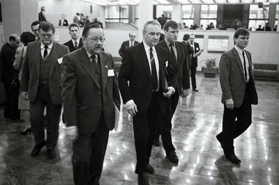 Fuajees - A. Rüütel, V. Landsbergis, E. Savisaar.  similar photo