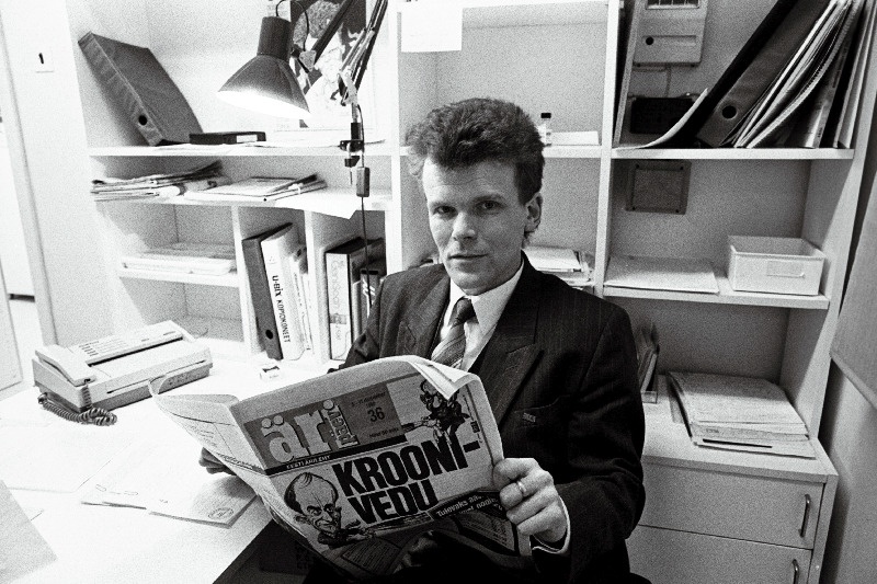 "Äripäeva" toimetaja Allar Lind.