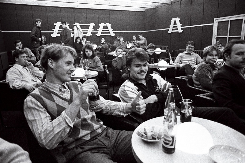 Tartu videokeskus Thalia vaatesaalis.