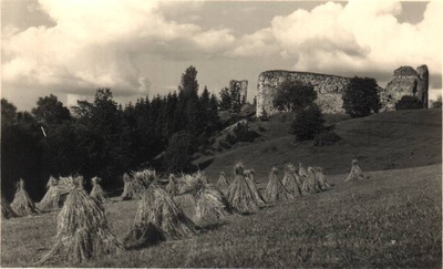 Foto. Vaade Vastseliina lossivaremetele. 1937.  duplicate photo