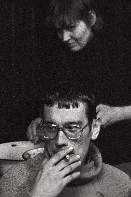 Kaido Kama abikaasaga.