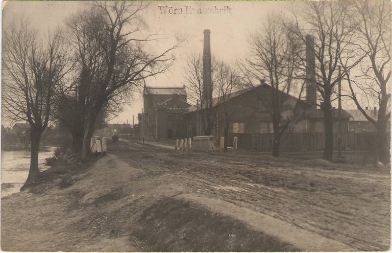 Foto. Võru linavabrik.