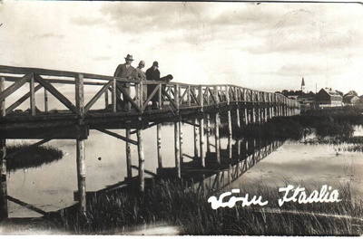 Foto. Võru, nn Itaalia (sild üle Võhandu jõe).  similar photo